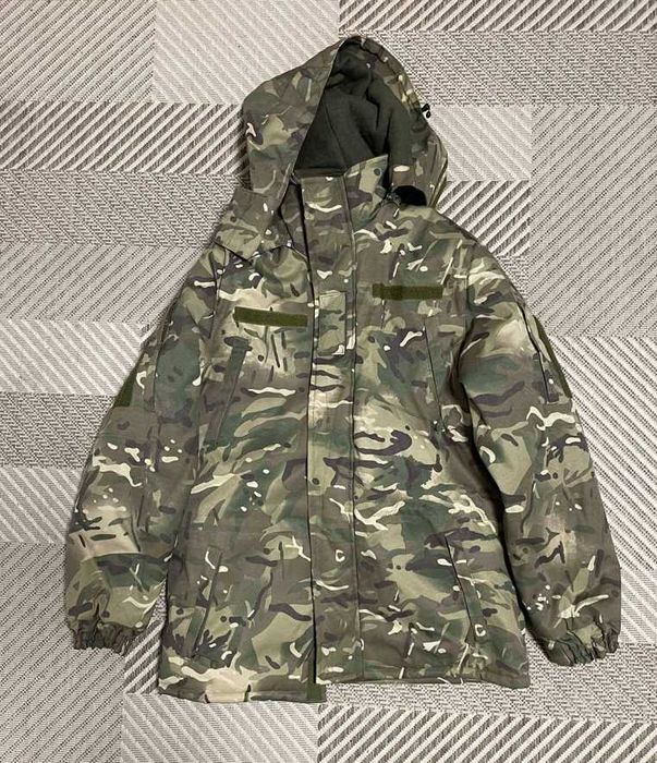 Бушлат зимовий на флісі мультикам до -25