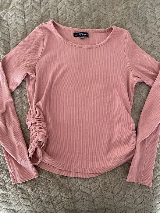 рожева кофта,лонг