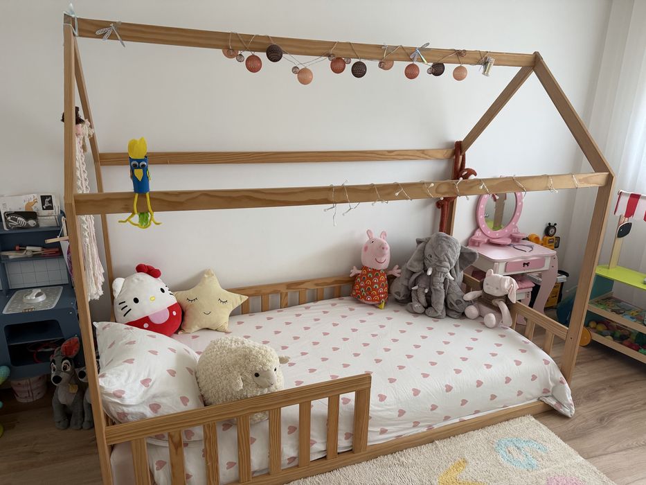 Cama montessori como nova