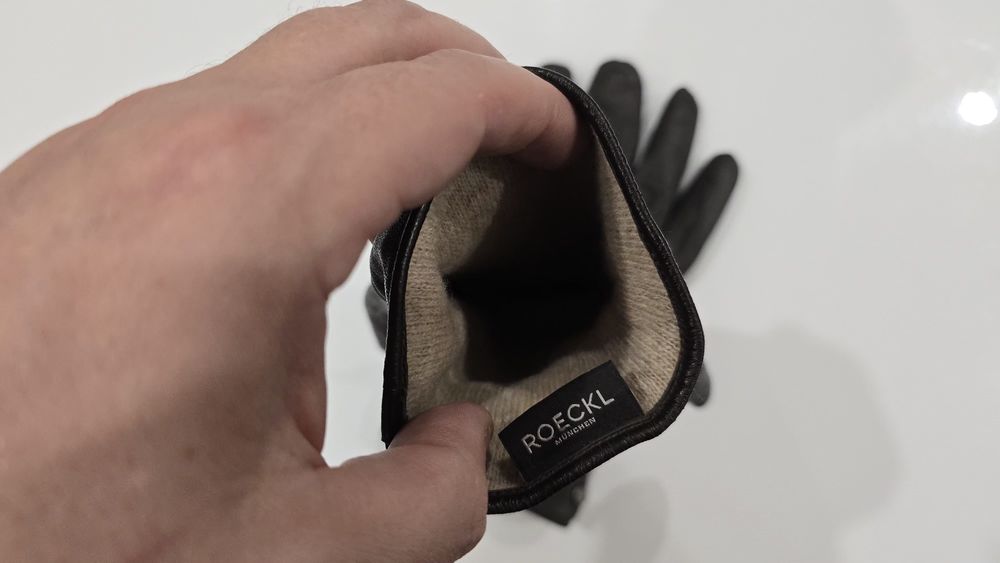 Rękawiczki Roeckl skóra naturalna