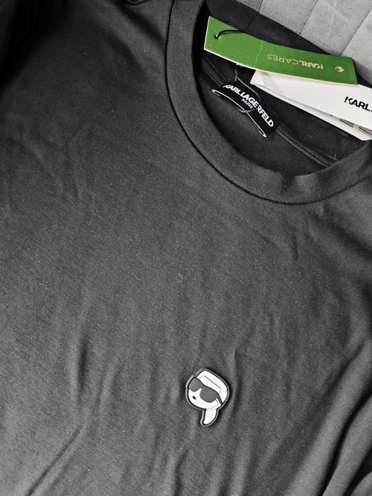 T-shirt Karl Lagerfeld Ikonik L | Czarna