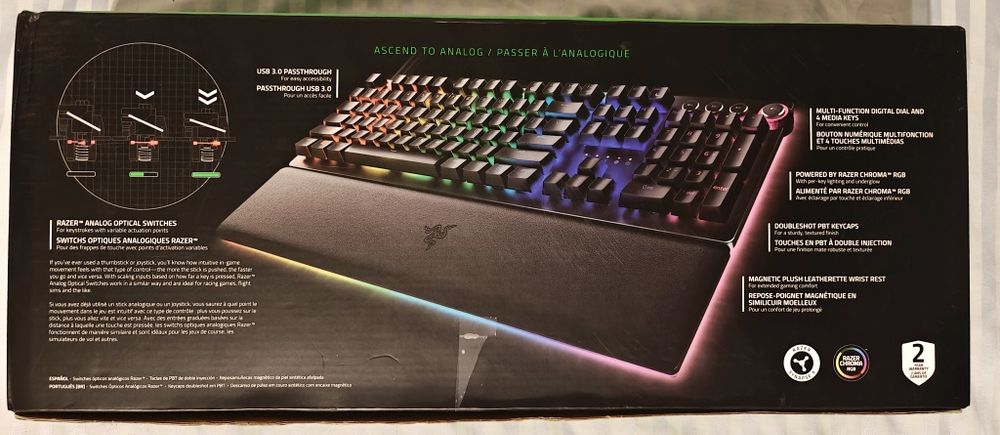 Клавіатура Razer Huntsman V2 Analog (RZ03-03610200-R3U1)