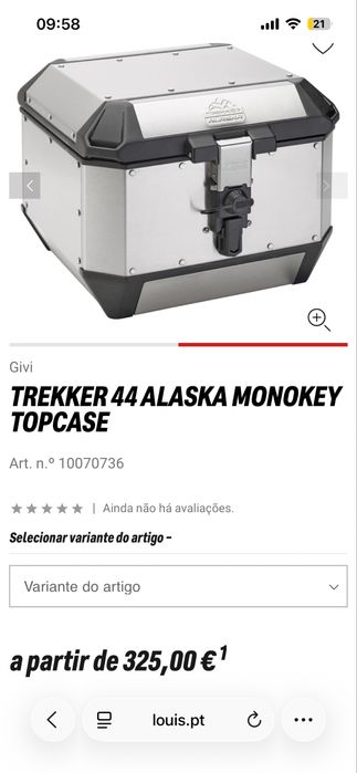 Top Case Givi Trekker Alaska 44L