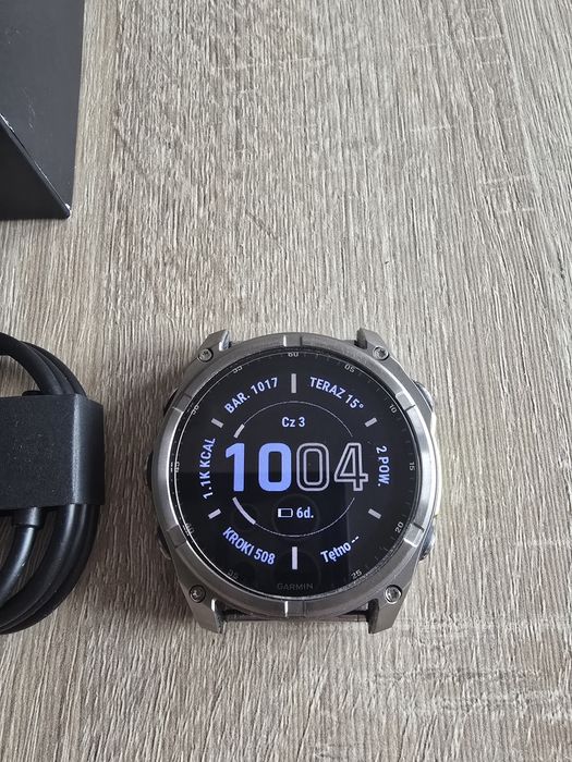 Zegarek Garmin Fenix 8 sapphire solar 51mm  gwarancja producenta + gratisy