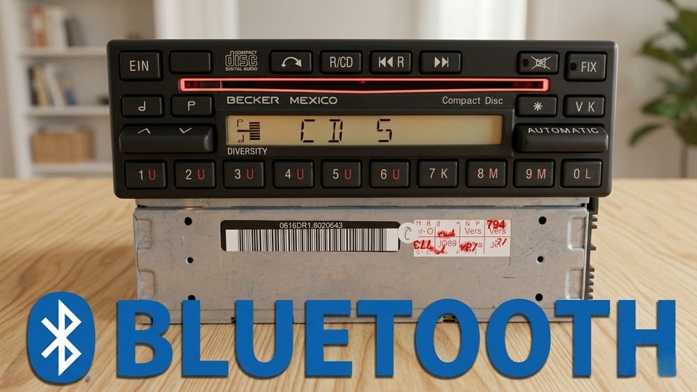 Prawdziwy unikat !! Mercedes Becker Mexico CD be0876 z Bluetooth mp3