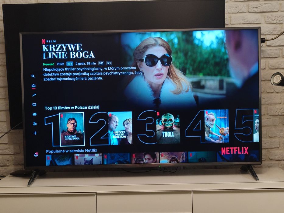 Panasonic 55'' DVB-T2 4K HEVC 4K PEŁEN KOMPLET