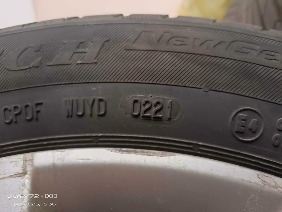 Felgi aluminiowe Vw Passat, Golf 16" i Opel 14" seicento 13" i różne opony