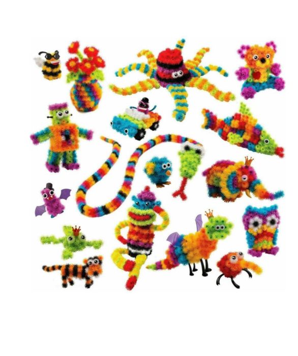 Гра липучка Magic Blocks 400+ конструктор мʼякий дитячий 3+