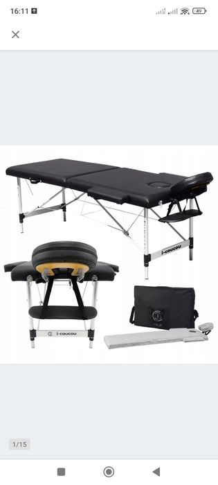 Łóżko kosmetyczne