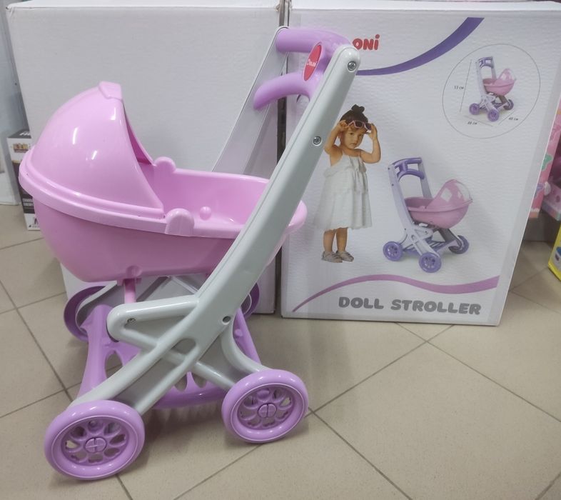Візок для ляльок з люлькою, артикул 0121/04