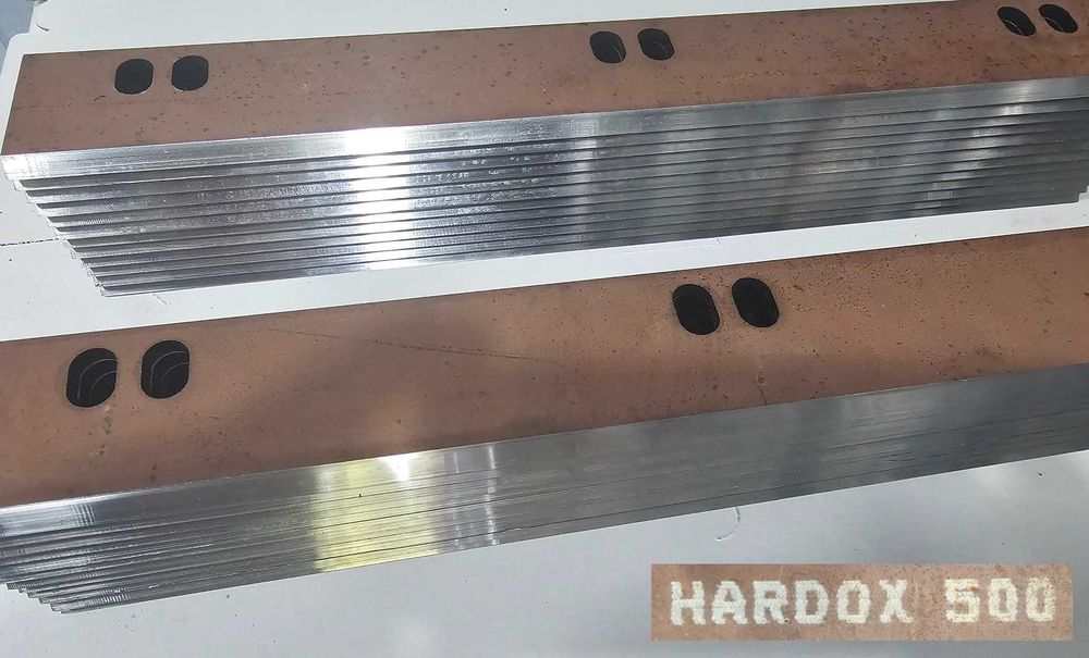 Nóż do hedera Geringhoff w całości Z Hardox 500
