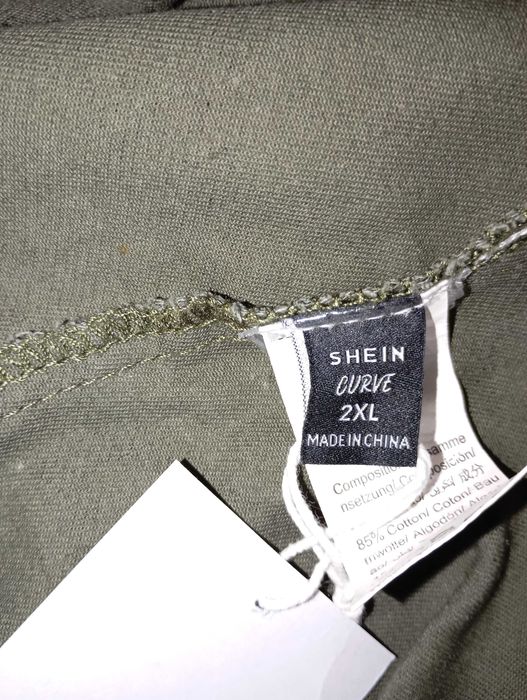 Платье рубашка деним джинс р 54 - 56
Shein