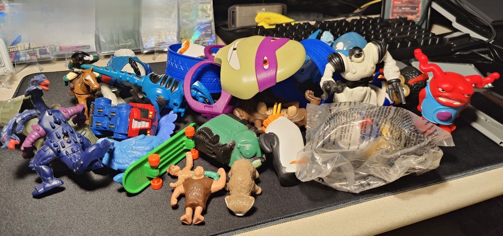 Coleção de Bonecos McDonald's e Burger King – Vintage e Raros