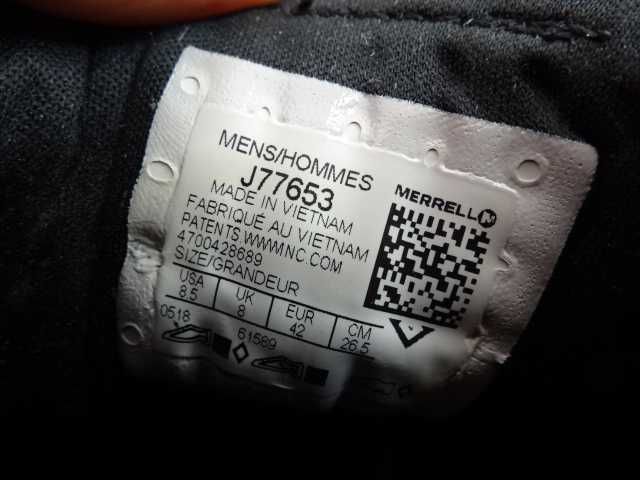 Buty MERRELL ALL OUT CRUSH 2 GTX roz 42 GORE-TEX Bieganie teren Trail