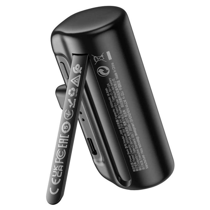 Powerbank 5000 mAh z wbudowanym złączem Typ C 2A