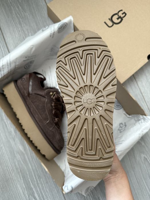 Оригинальные кроссовки Avstralia UGG Lowmel Sneaker Platform Chocolate