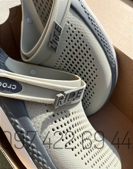 LiteRide 360 Clog Black Чоловічі Крокси сабо Крокс Crocs Усі розміри