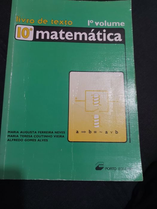 Livro Matemática 10°ano 1°volume