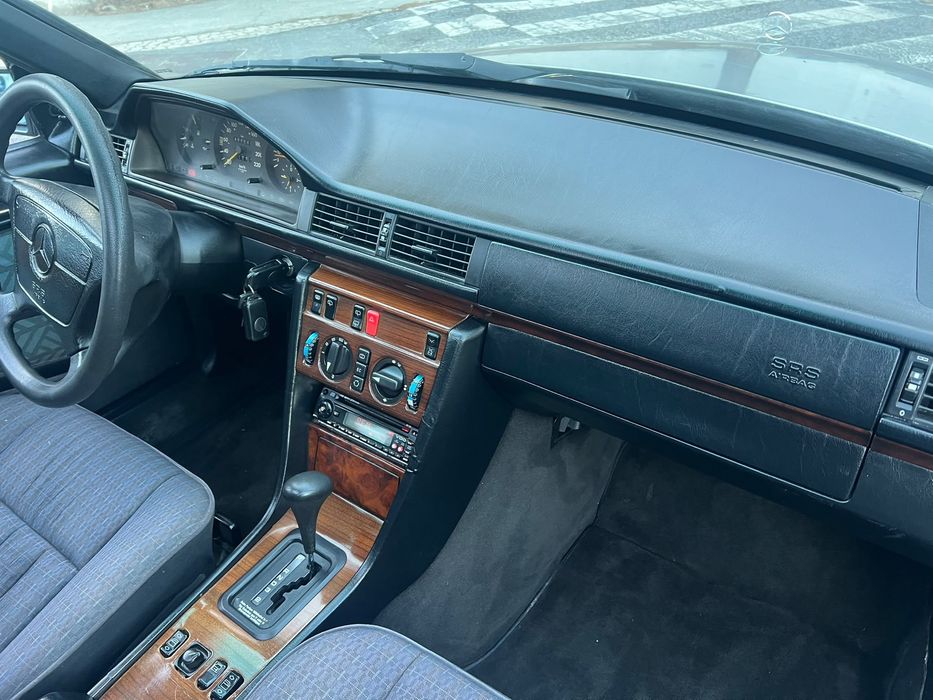 Mercedes Benz S124 300 Turbo caixa automática Tecto abrir