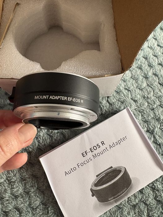 EF-EOS R auto focus adapter do Canona