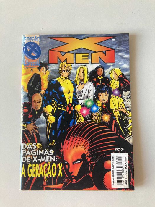 X-Men Edição Especial Nº4 (1997) - HQ Banda desenhada Português PT