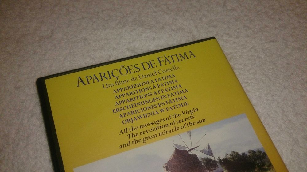aparições de fátima (dvd) filme de daniel costelle - raro