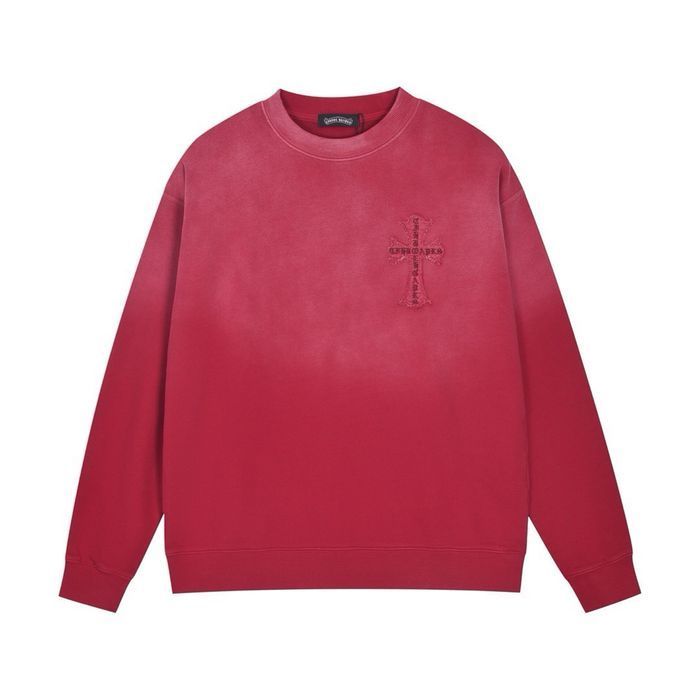 Chrome Hearts свитшот реглан батник мужской кофта худи красная