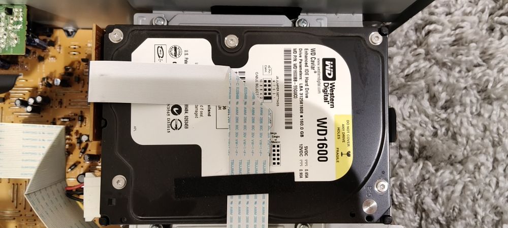 Magnetowid Nagrywarka VHS DVD HDD FUNAI HDR-A2635 Hi-Fi 6 głowic pilot