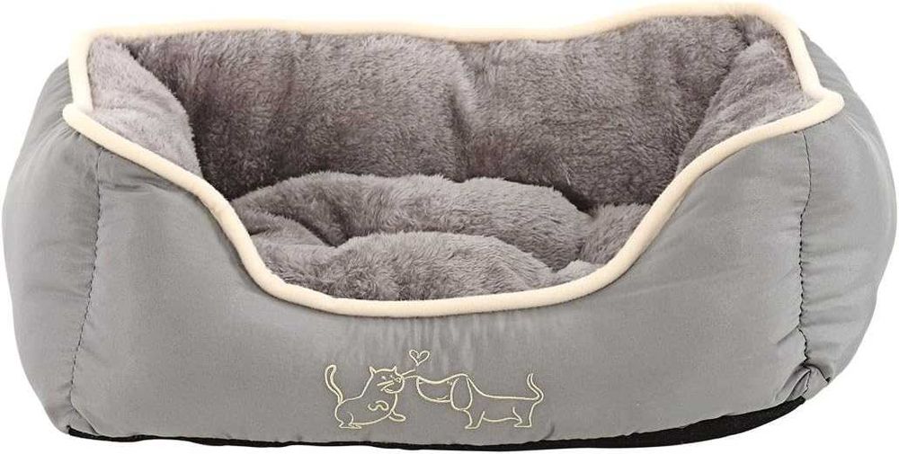 Legowisko dla Psa i kota 47x37 cm, Dehner Sammy,47x37 cm, Szare