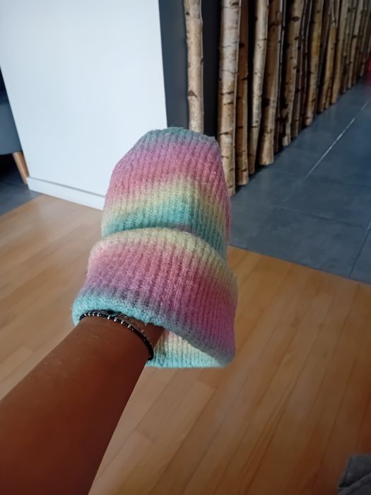 Czapka ombre multikolor