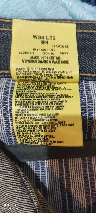 Spodnie Wrangler BEN W34 L32