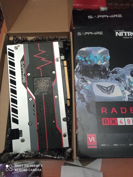 Видеокарта Rx 480 4gb 256Bit