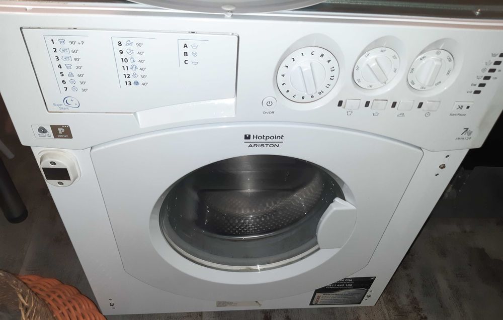 Pralka Ariston Hotpoint AWM 129 wszystkie części.