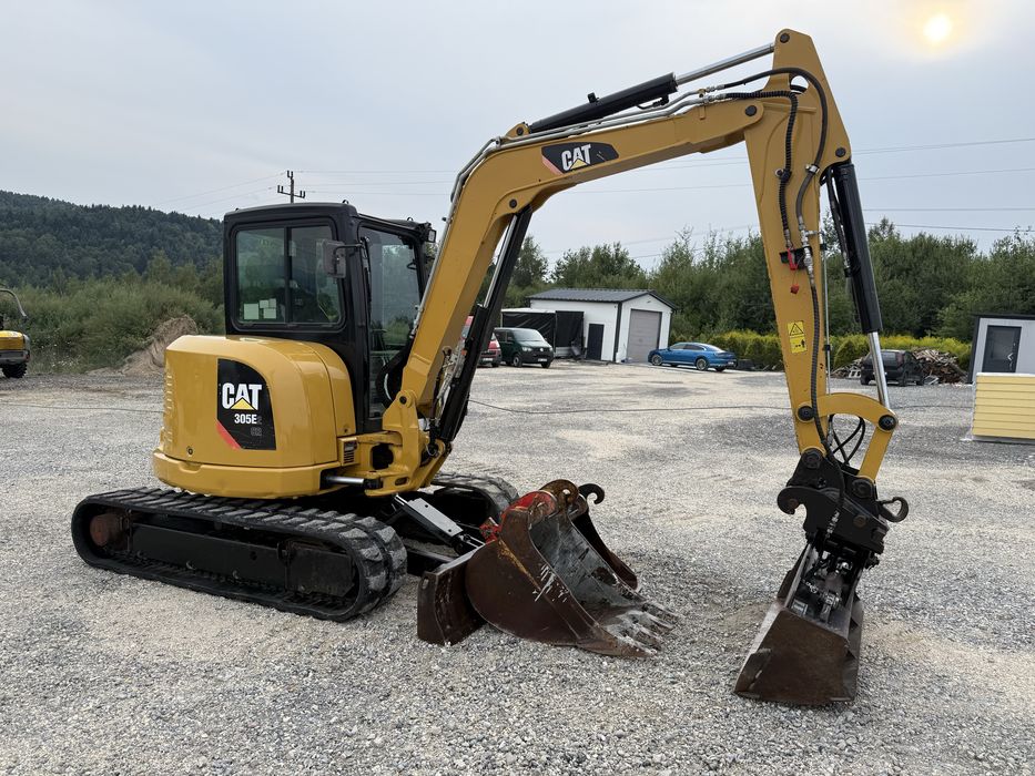 Minikoparka Caterpillar CAT 305E2 CR z Niemiec 3 łyżki długie ramię 5ton