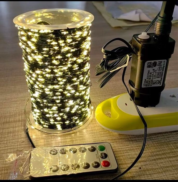 Гірлянда новорічна USB 10 і 30 метрів(300 ЛАМП!!)