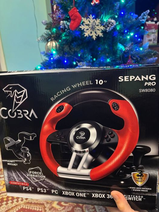 Kierownica gamingowa. (COBRA SEPANG PRO)    „180°"