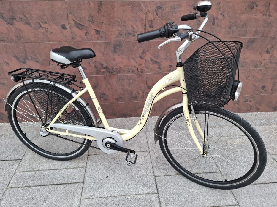 Rower miejski damka Majdler koła 26" 3 biegi shimano nexus