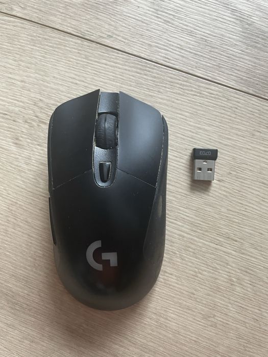 Klawiatura Logitech G512 CARBON IGX BROWN i Mysz Logitech G703 Lightspeed