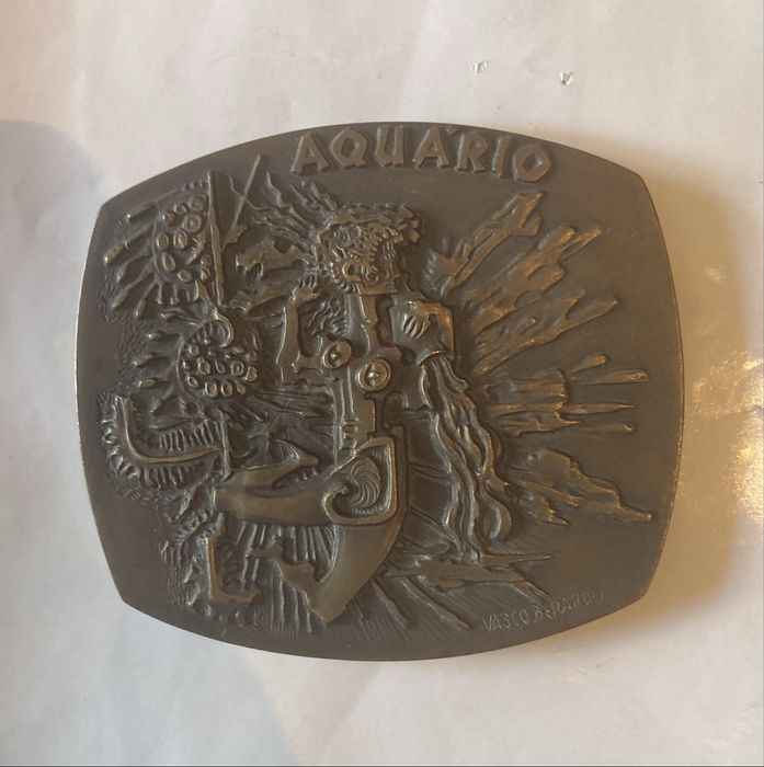 Medalhão de bronze Aquário (1972)