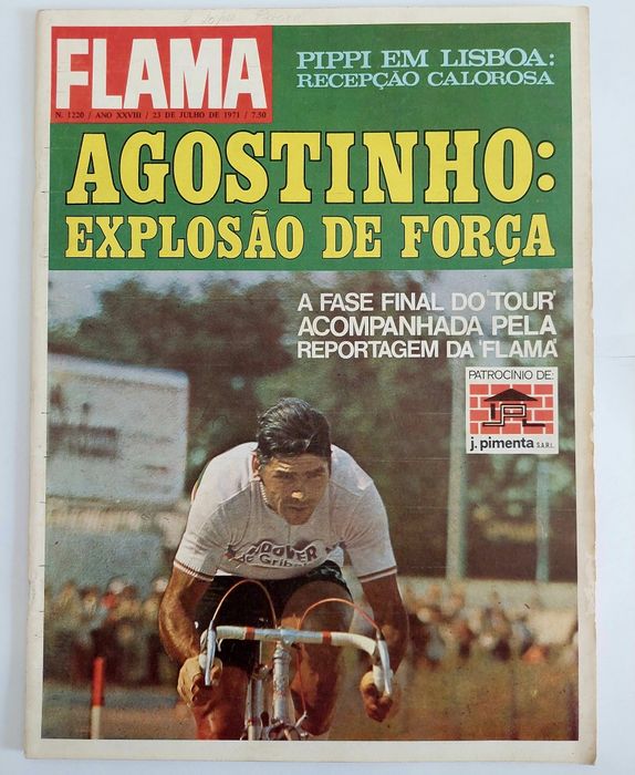 Joaquim Agostinho - 4 revistas FLAMA