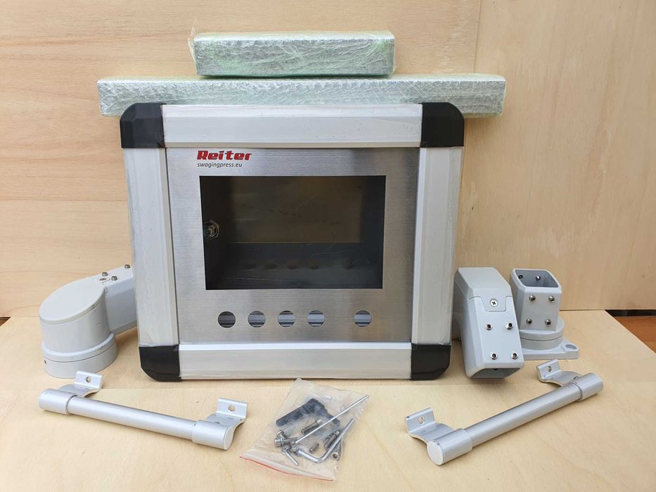 Obudowa aluminiowa panelu HMI 10 cal przemysłowa z ramionem