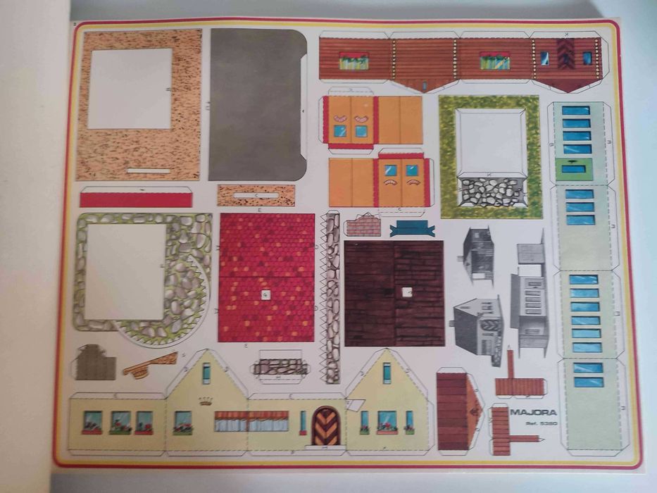 Bloco de folhas recorte da Majora