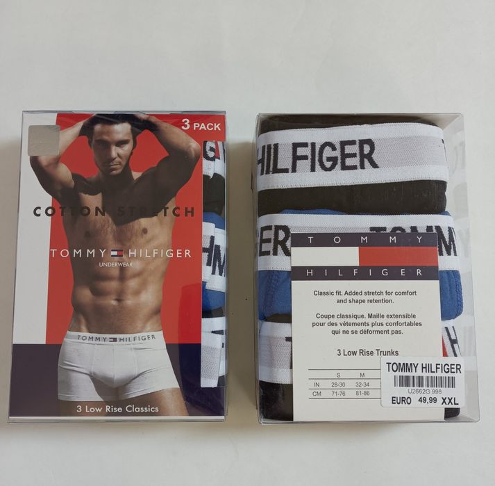 Bokserki męskie 3 Pack Jakość Premium Bawełna