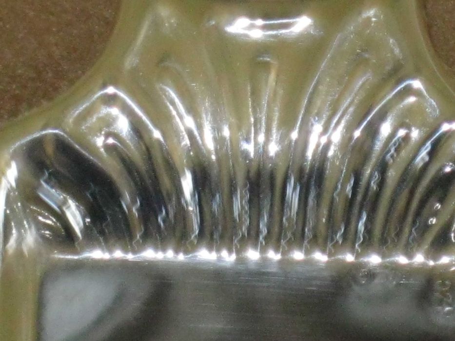 Saleiro Cristal e Prata Maciça de Lei 925``mil.
