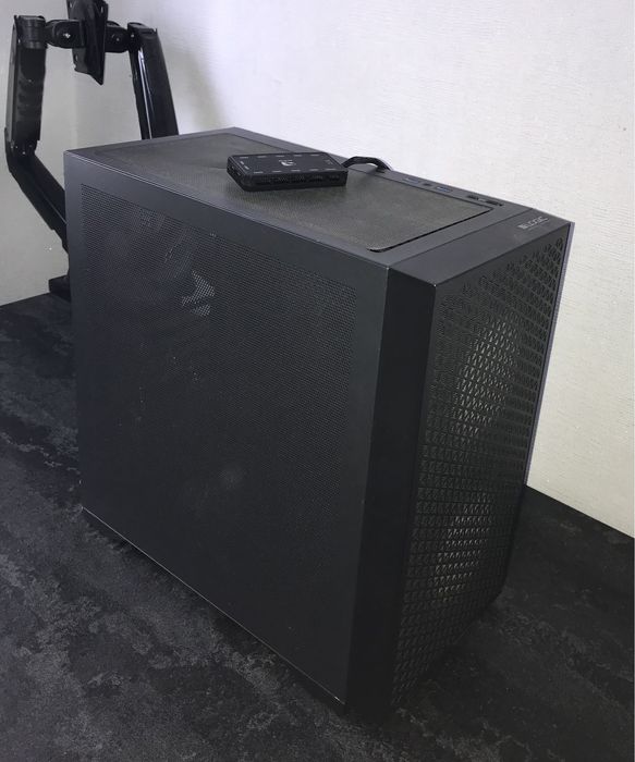 корпус для пк +3 rgb вентилятора