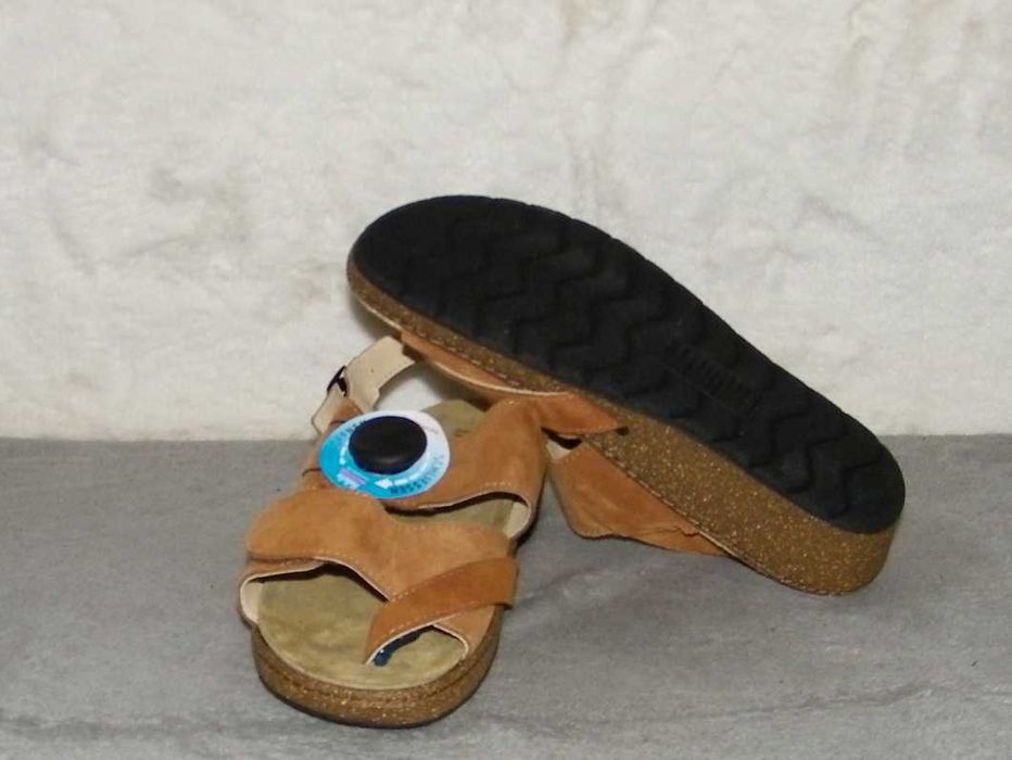 Hallufix FreeGo Brown - SANDAŁY TERAPEUTYCZNE Haluksy - rozm. 41 - NOWE !!!