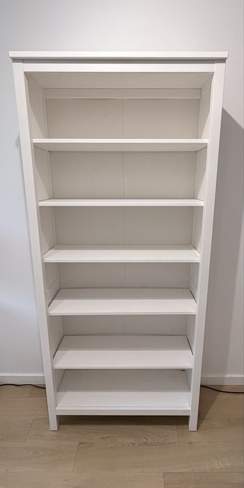 Ikea Hemnes regal biala bejca 90x197