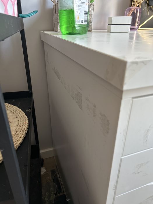 REZERWACJA Biale biurko ikea