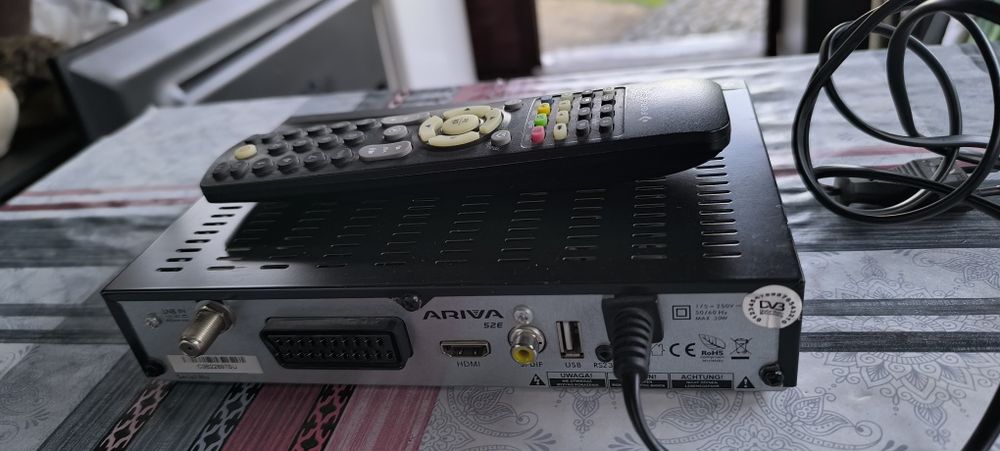 Dekoder Tv satelitarnej cyfrowy nowy