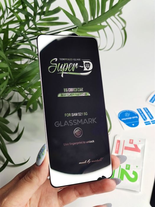 Защитное стекло Samsung S21 / S22 / S23 / S24 / S25 /S26 захистне скло SuperD